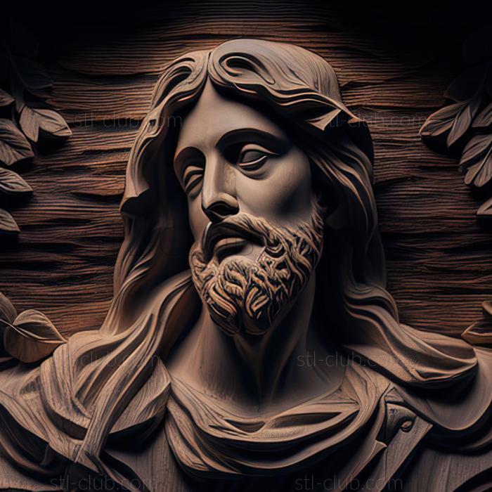 3D model st jesus (STL)